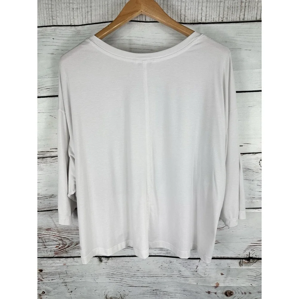 Athleta Women's Embody‎ Twist-Front Top Size 2XL White Pullover